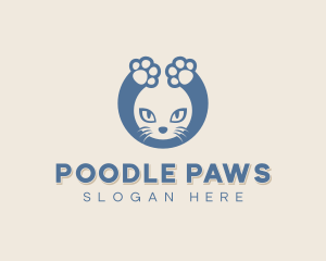 Cat Paw logo design