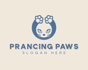 Cat Paw logo design