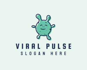 Virus - Slime Virus Sickness logo design