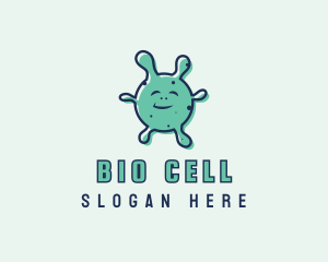 Microorganism - Virus Infection Microbe logo design