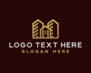 Residential - House Building Real Estate logo design