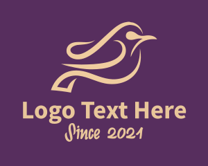 Dove - Fancy Dove Bird logo design