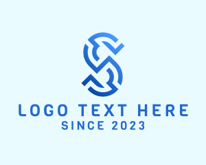 Streamer - Maze Tech Letter S logo design