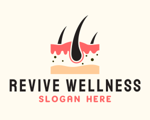 Rejuvenation - Skin Hair Dermatology logo design
