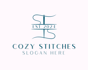 Clothing Needle Tailoring  logo design