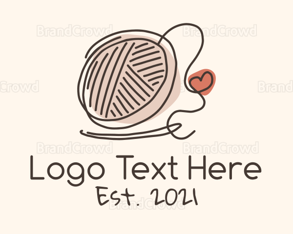 Crochet Heart Yarn Logo