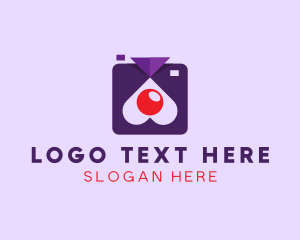 Blog - Heart Camera Photo Booth logo design