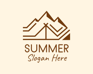 Brown Mountain Tent logo design