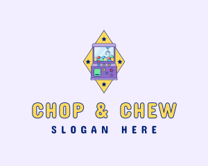 Star - Arcade Claw Machine logo design