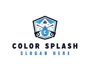 Pressure Washing Cleaning logo design