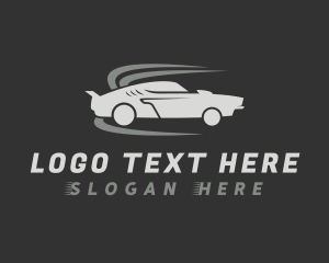 Supercar - Sports Car Racing logo design