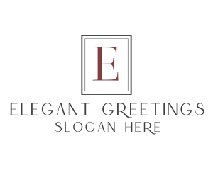 Elegant Serif Business logo design