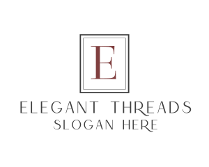 Elegant Serif Business logo design