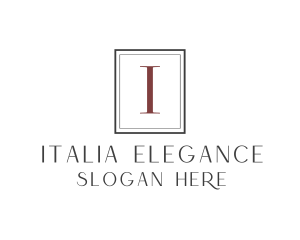 Elegant Serif Business logo design