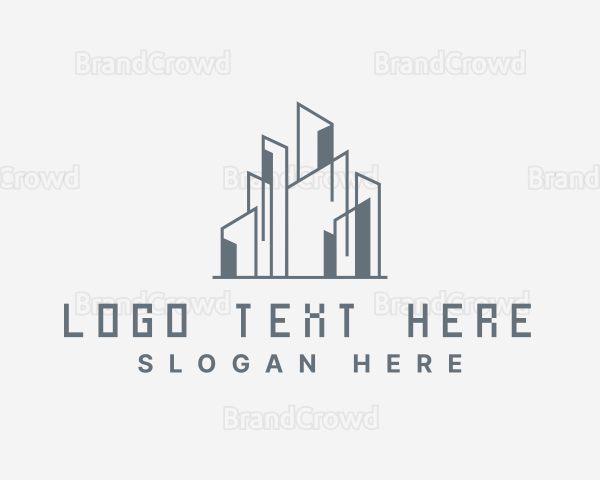 Minimalist Building Architecture Logo