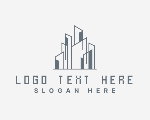 Home - Minimalist Building Architecture logo design