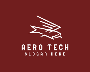 Aero - Flying Bird Eagle logo design