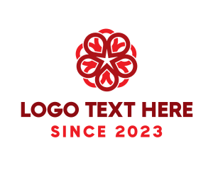 Geometric - Star Flower Lantern logo design
