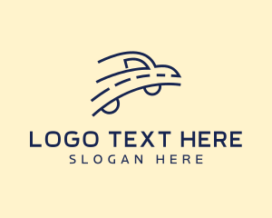 Automobile - Blue Road Car logo design