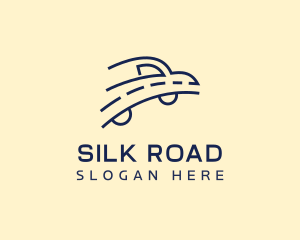 Blue Road Car logo design