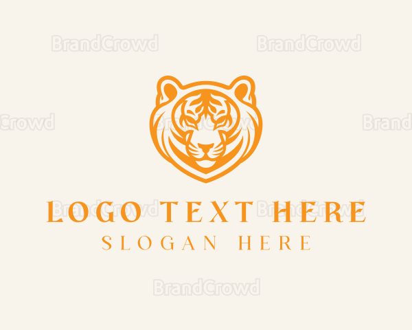 Wild Tiger Animal Logo