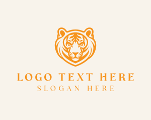 Wild Tiger Animal logo design