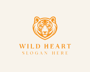 Wild Tiger Animal logo design