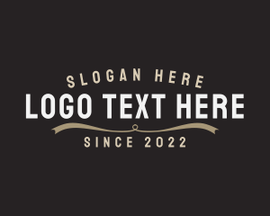 Brand - Vintage Branding Wordmark logo design