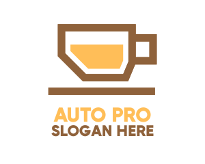 Caffeine - Coffee Flash Drive logo design