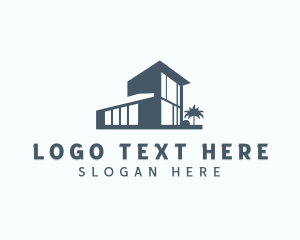 Contractor - Residence Property Architect logo design