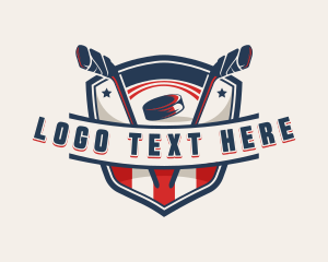 Athletic - Hockey Tournament League logo design