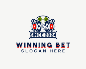 Bet - Dice Casino Game logo design
