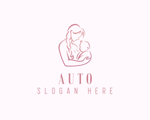 Adoption - Mother Infant Childcare logo design