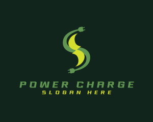 Plug Lightning Power logo design