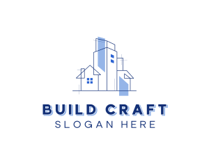 House Building Architecture logo design