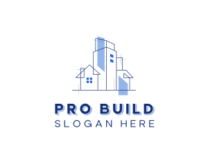 House Building Architecture logo design