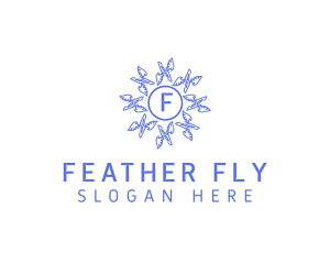 Flock Feather Aviary logo design