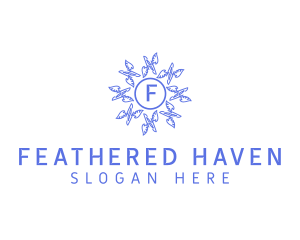 Flock Feather Aviary logo design