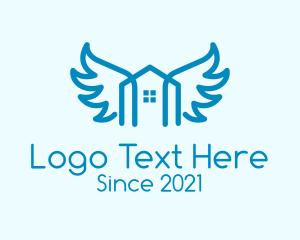 Builder - Blue Wing House logo design