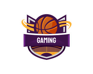 Player - Basketball Sports Shield logo design