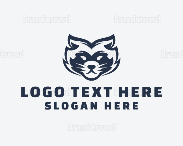 Angry Raccoon Avatar Logo