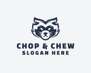 Raccoon - Angry Raccoon Avatar logo design