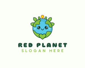 Eco Planet Earth logo design