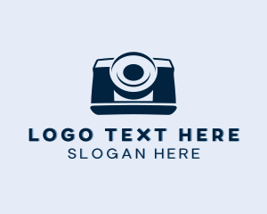 Vlog - Digital Dslr Camera logo design