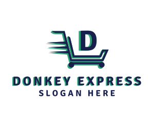 Express Cart Market logo design