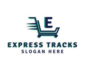 Express Cart Market logo design