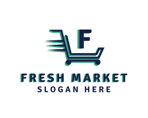 Market - Express Cart Market logo design
