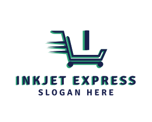 Express Cart Market logo design