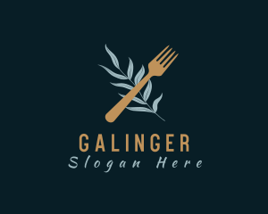 Cutlery - Fork Cuisine Resto logo design