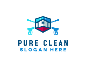 Clean Pressure Washing logo design